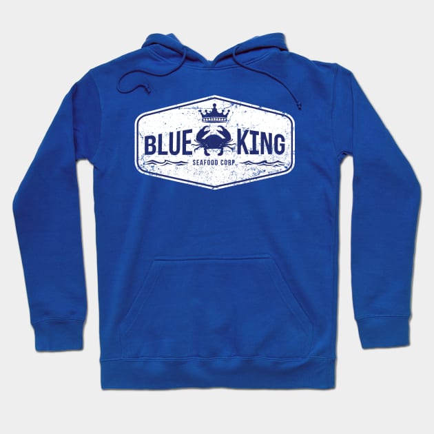 Blue King Seafood Corp Hoodie by MindsparkCreative